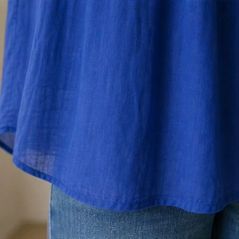 Lilac V Neck Top